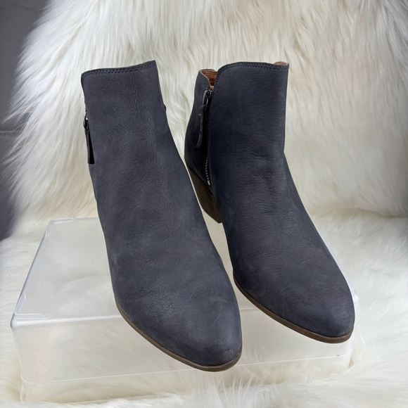 Frye Shoes - Frye Charcoal Gray Ankle Booties size 9.5 Woman